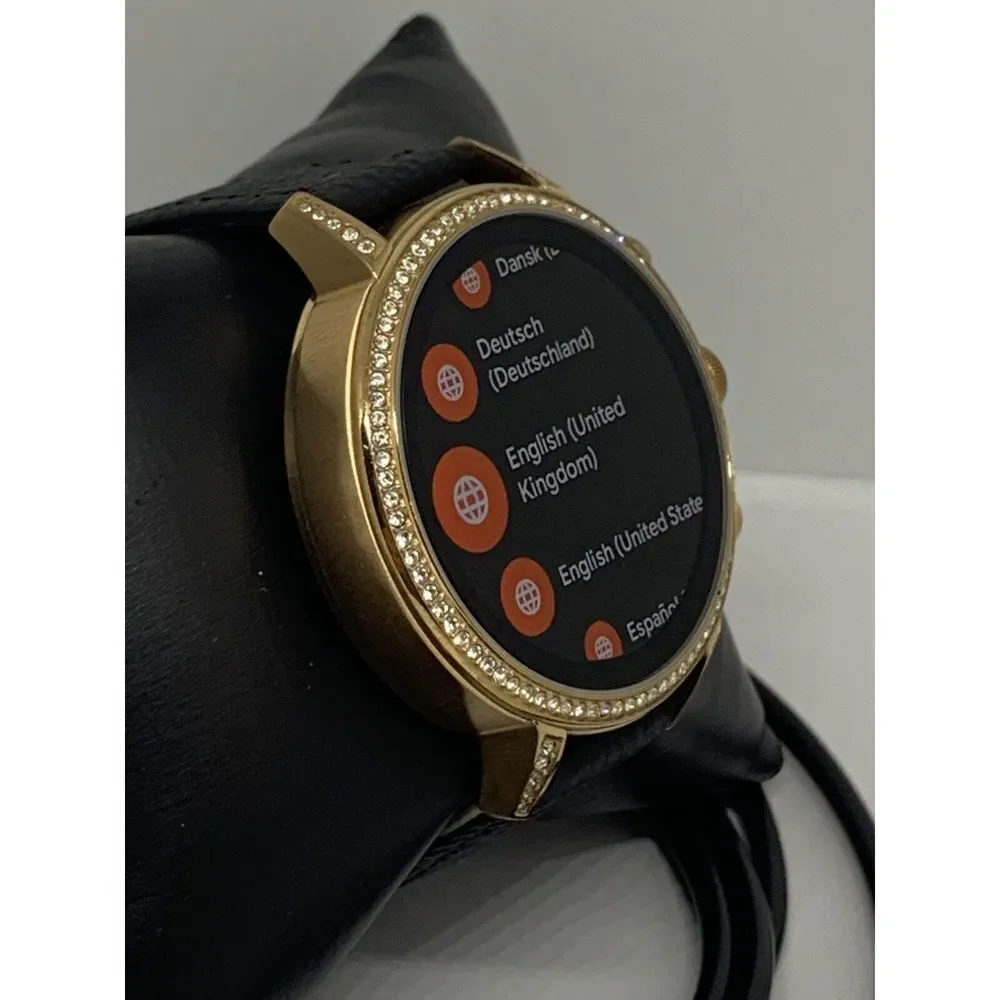 Fossil Gen 4 Authentic Digital Dial Smart Watch Custom Band FTW6011 QT502